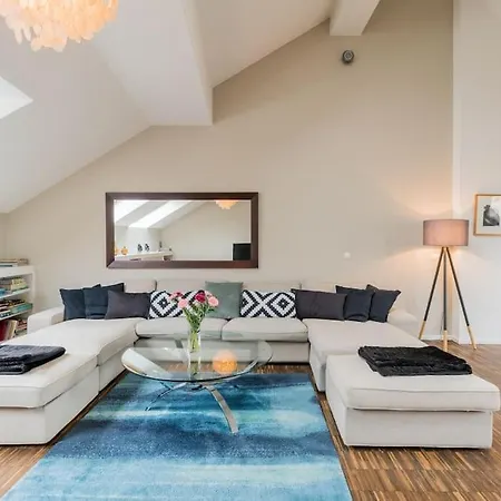公寓 Ruhige Dachwohnung Mit Terrasse Mitte - Spacious Modern Rooftop Loft In Mitte