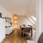 Ruhige Dachwohnung Mit Terrasse Mitte - Spacious Modern Rooftop Loft In Mitte *