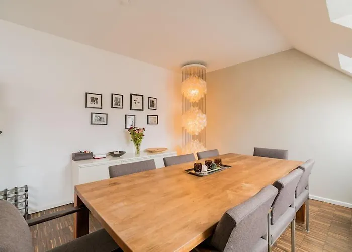 Ruhige Dachwohnung Mit Terrasse Mitte - Spacious Modern Rooftop Loft In Mitte 베를린