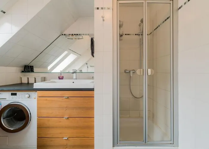 Ruhige Dachwohnung Mit Terrasse Mitte - Spacious Modern Rooftop Loft In Mitte * Berlín