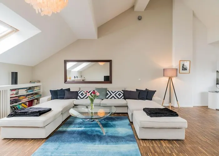 Διαμέρισμα Ruhige Dachwohnung Mit Terrasse Mitte - Spacious Modern Rooftop Loft In Mitte
