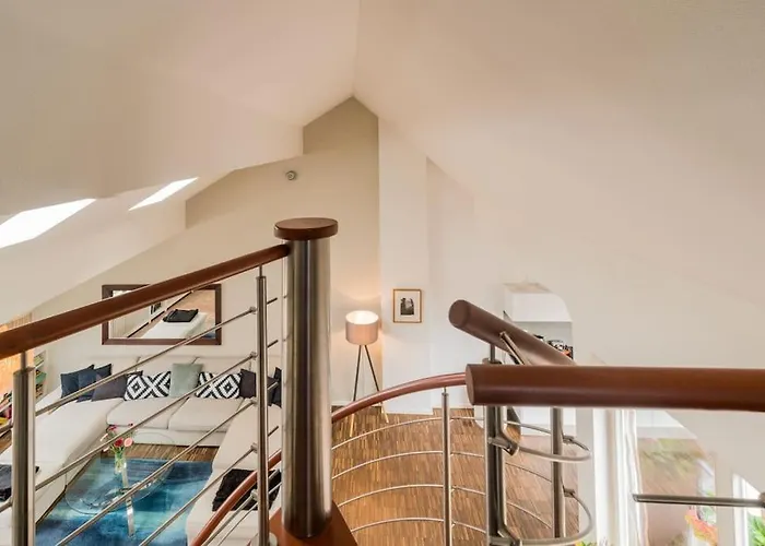 Ruhige Dachwohnung Mit Terrasse Mitte - Spacious Modern Rooftop Loft In Mitte Apartmán Berlín