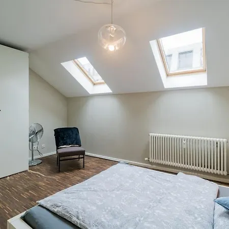 アパート Ruhige Dachwohnung Mit Terrasse Mitte - Spacious Modern Rooftop Loft In Mitte ベルリン