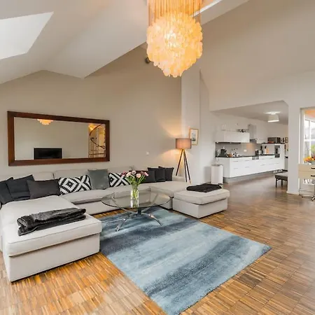 Ruhige Dachwohnung Mit Terrasse Mitte - Spacious Modern Rooftop Loft In Mitte アパート *