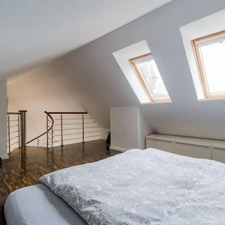 Ruhige Dachwohnung Mit Terrasse Mitte - Spacious Modern Rooftop Loft In Mitte