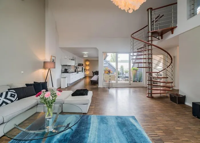 Ruhige Dachwohnung Mit Terrasse Mitte - Spacious Modern Rooftop Loft In Mitte Appartamento